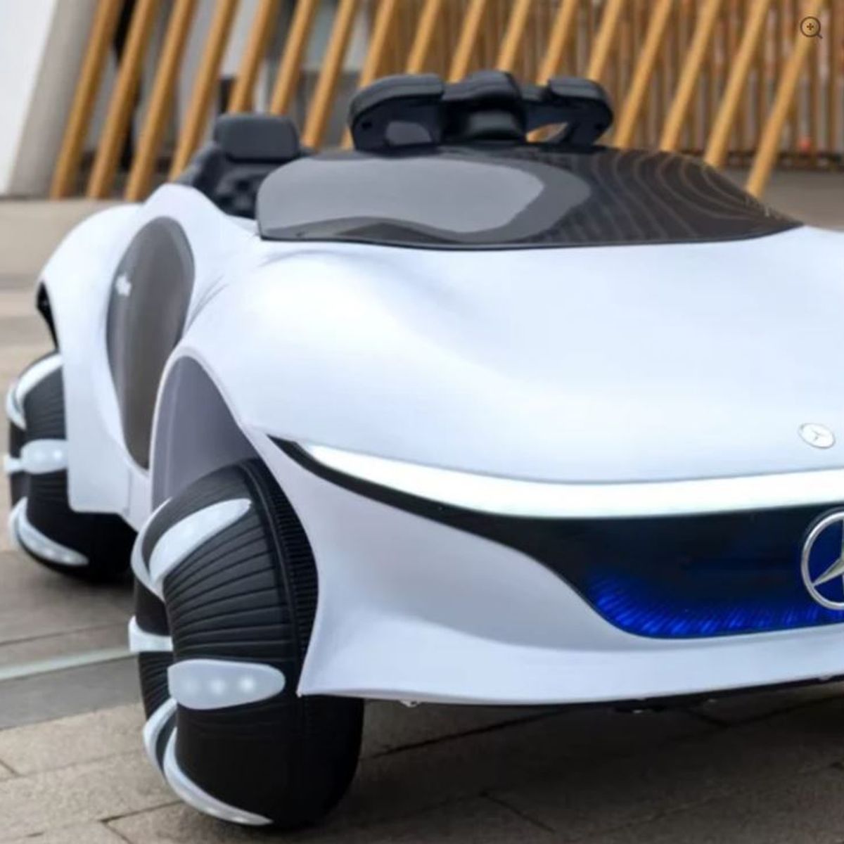 GENERICO - Auto Eléctrico Infantil Lunas 2025