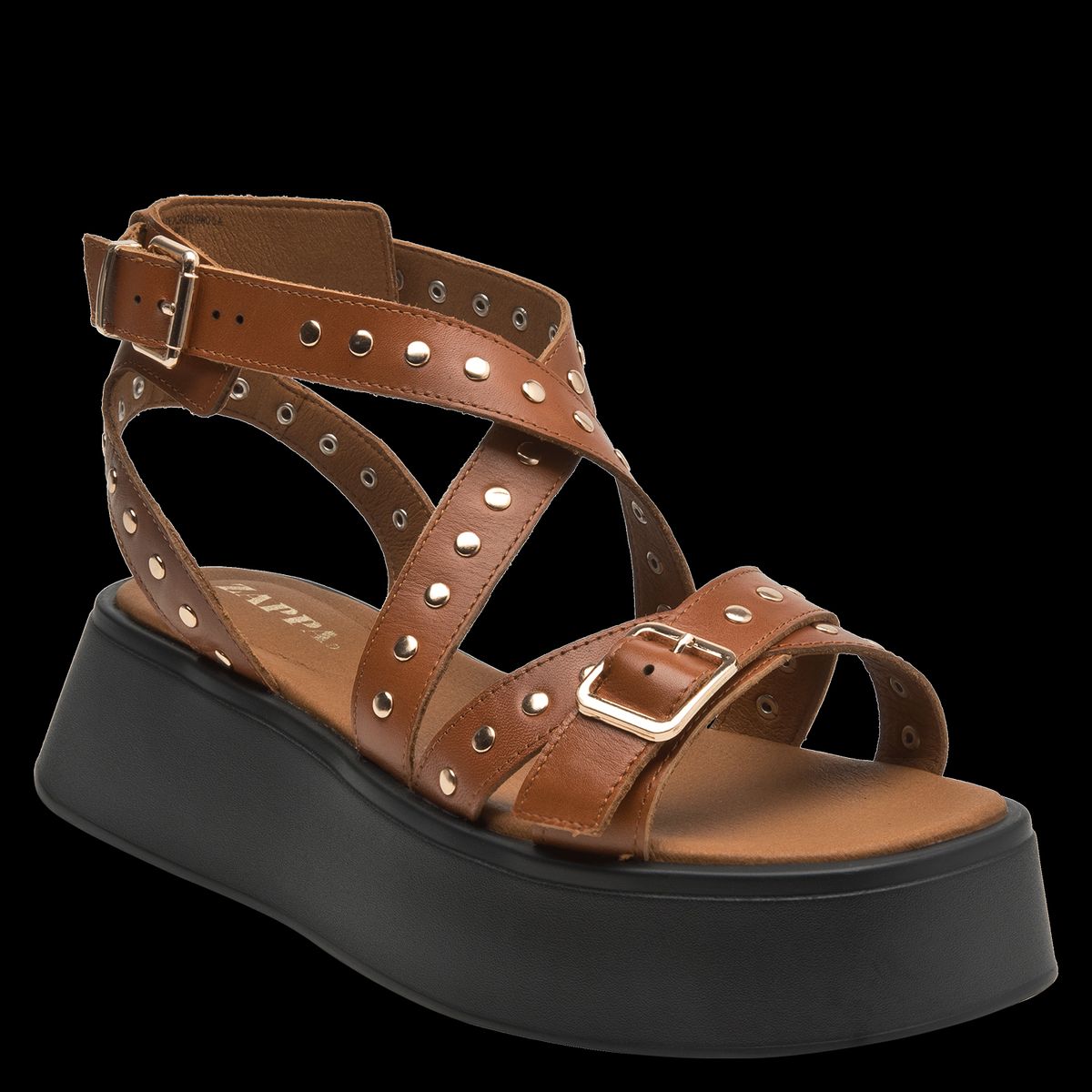 ZAPPA - Sandalia Mujer Casual Marrón claro Zappa