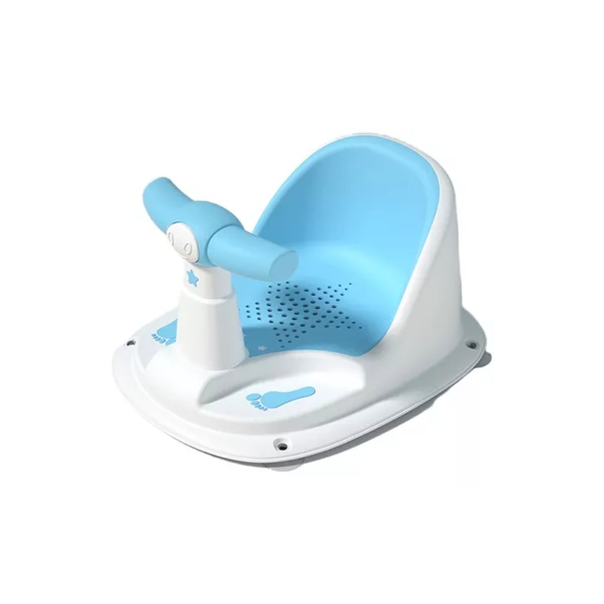 GENERICO - Silla de ducha para bebé color celeste