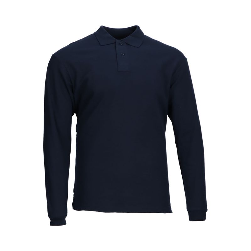 MARITEX - Polera Pique ML Hombre 60/40