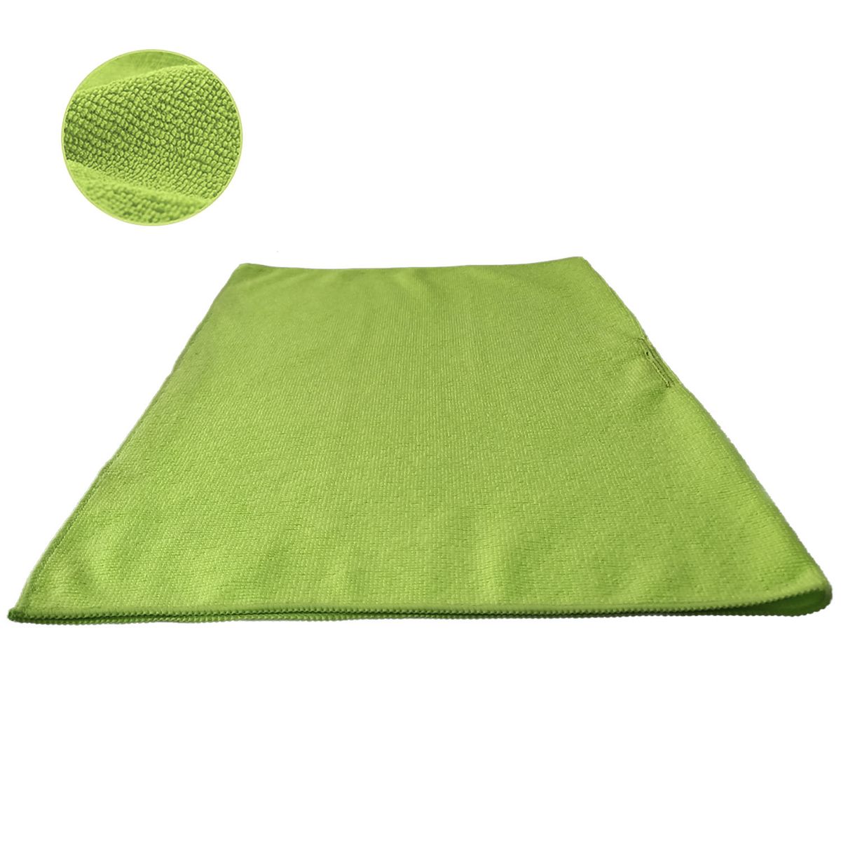 GENERICO - 10 Traperos Simples de Microfibra con Ojal Azul y Verde