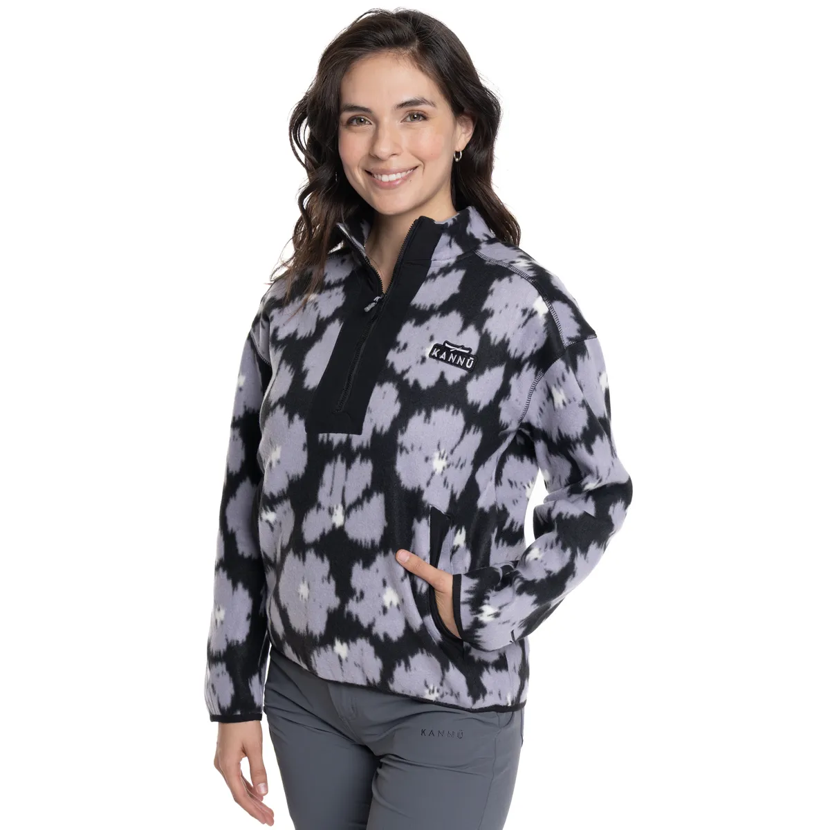 KANNU - POLAR MUJER ESTAMPADO SAN PEDRO