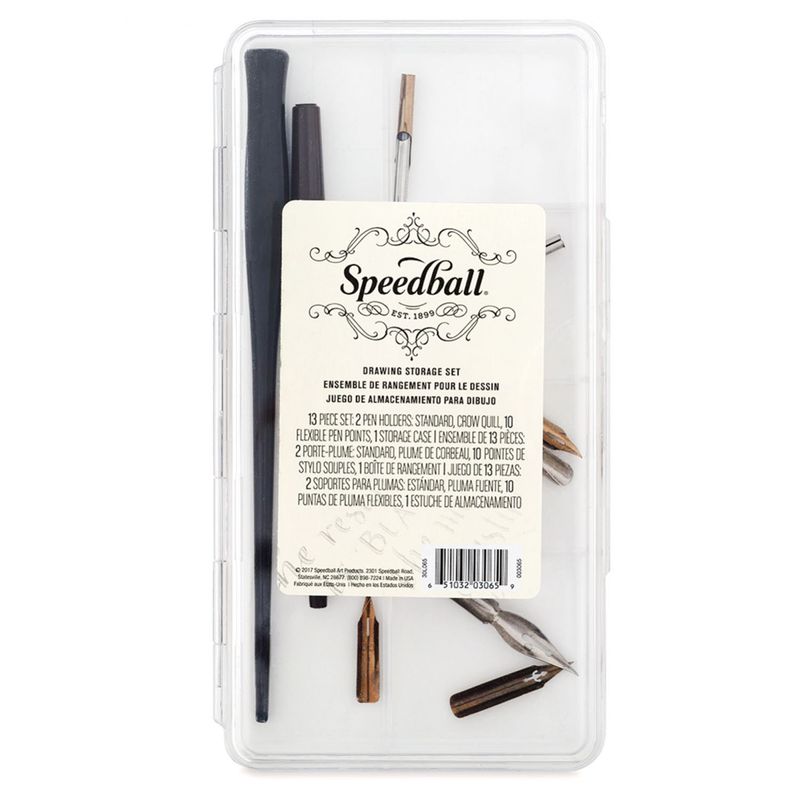 SPEEDBALL - Set De Plumillas Para Dibujo Y Escritura Speedball