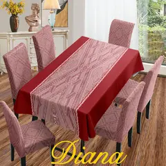 DIANA - Set Mantel Impermeable 7 Piezas
