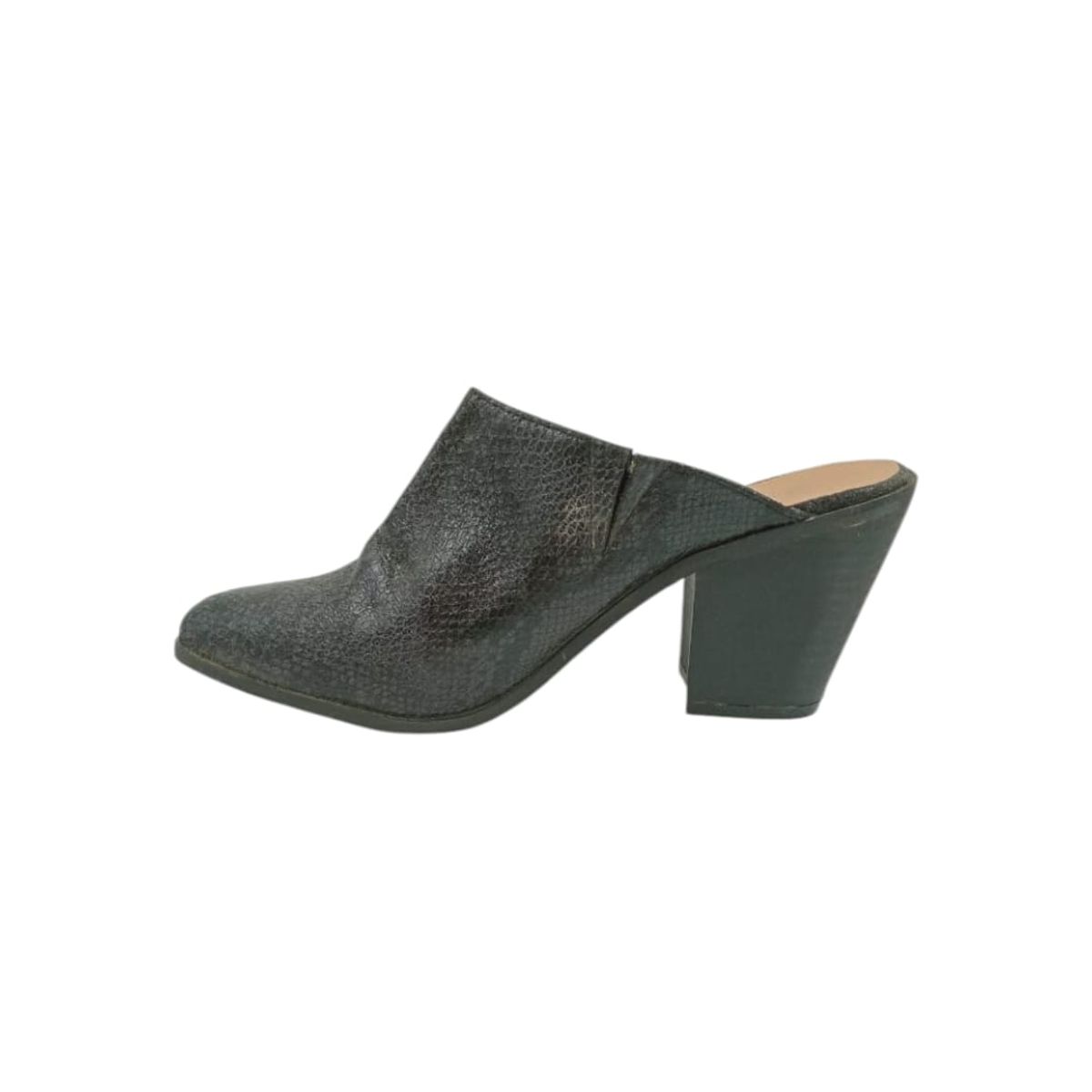 HERIEL - Zapato Negro Abierto Mujer