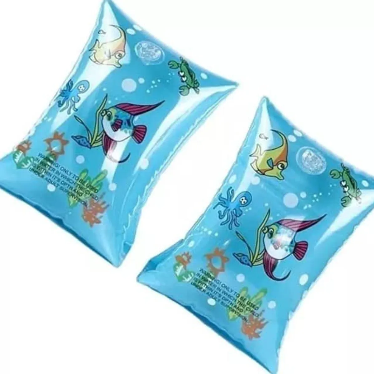 GENERICO - Pack 2 flotadores inflable alita brazos para niños 3 años a 6 años