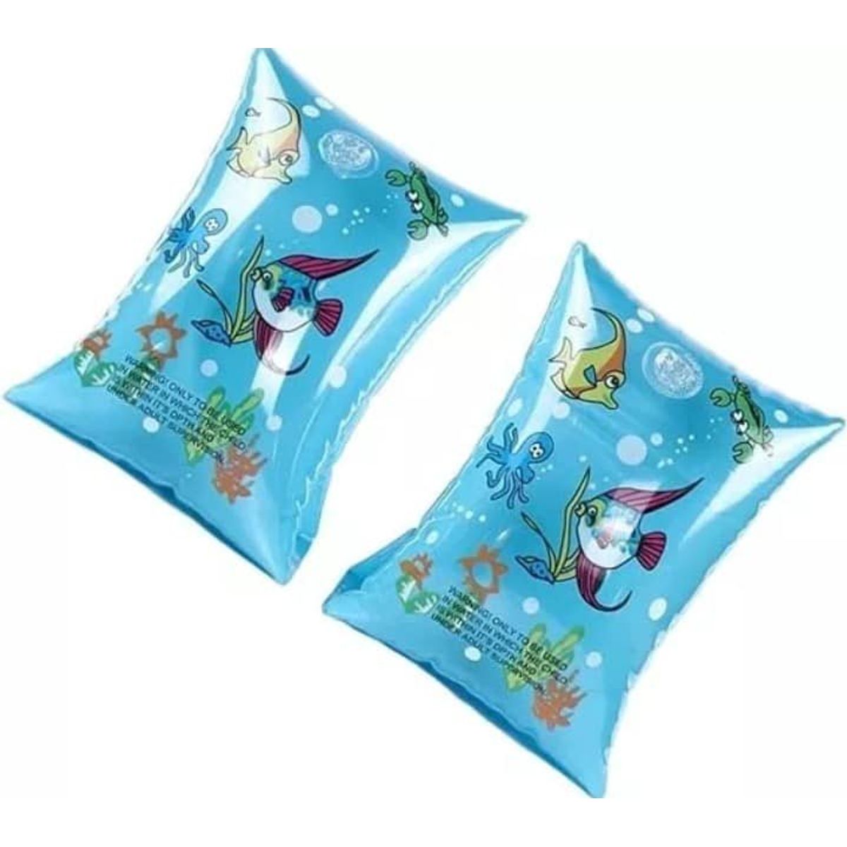 GENERICO - Pack 2 flotadores inflable alita brazos para niños 3 años a 6 años