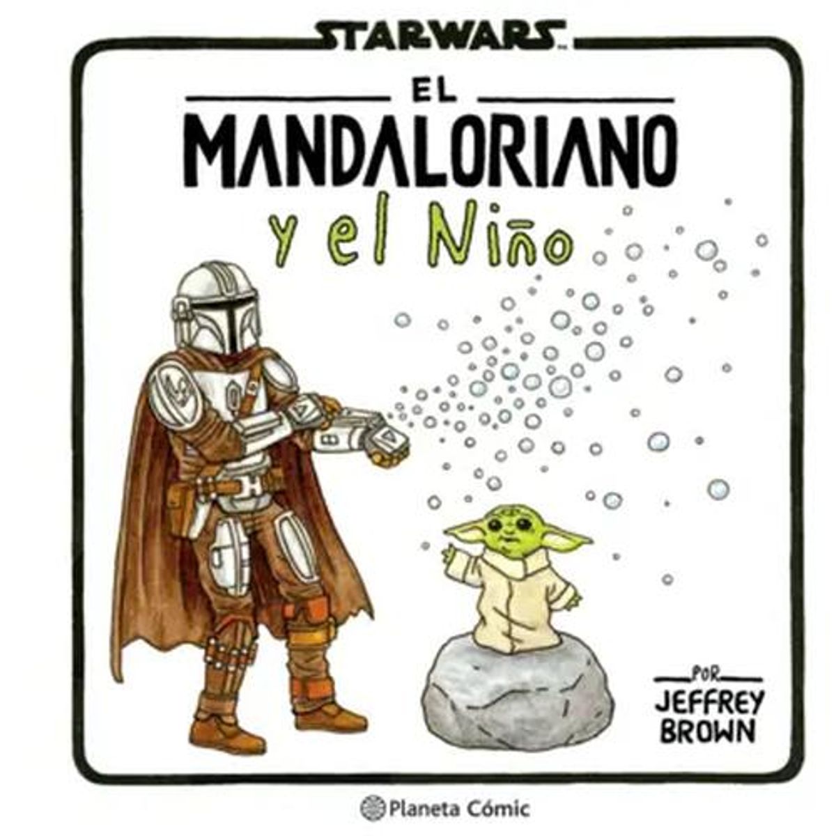 GENERICO - Libro The Mandalorian y el niño - Jeffrey Brown