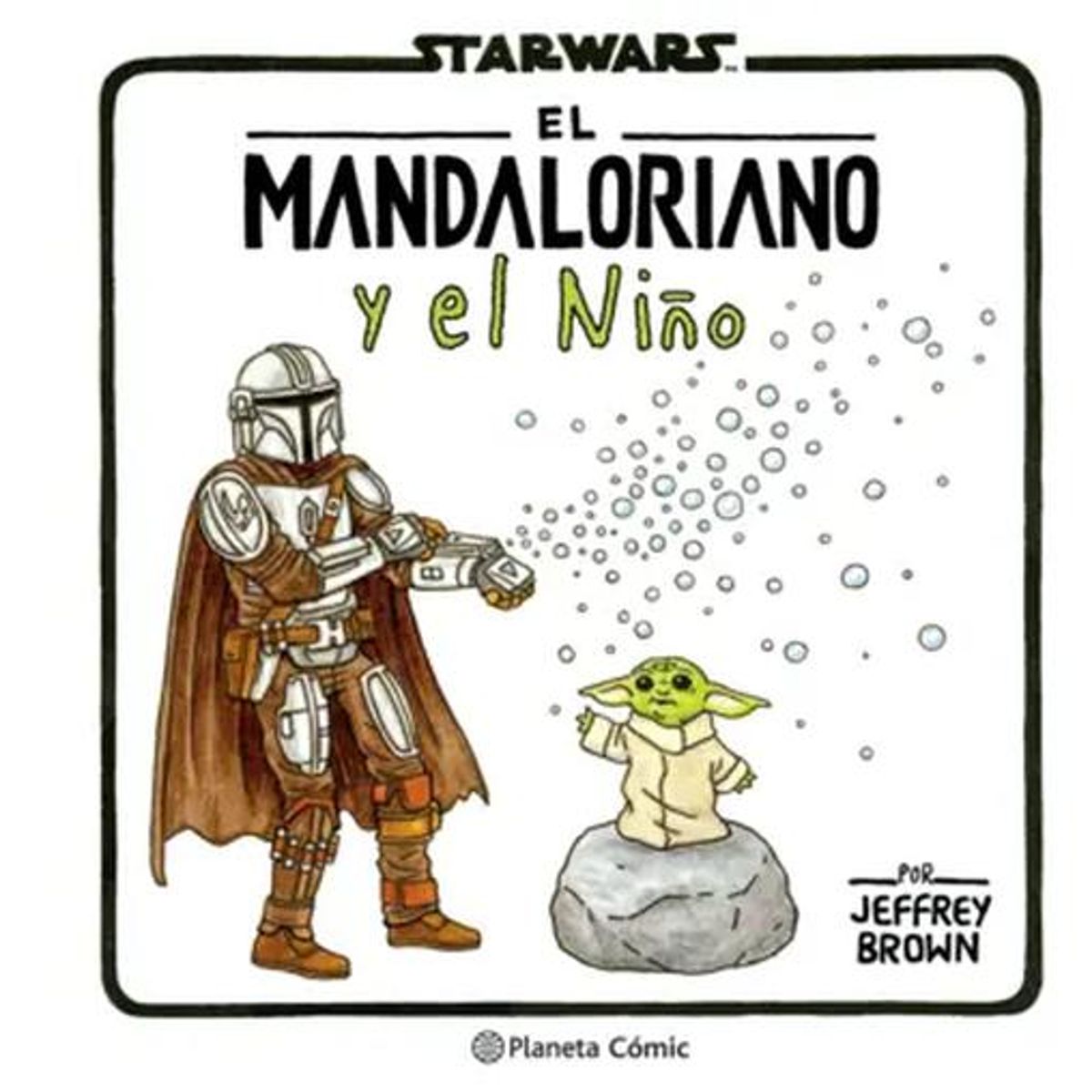 GENERICO - Libro The Mandalorian y el niño - Jeffrey Brown