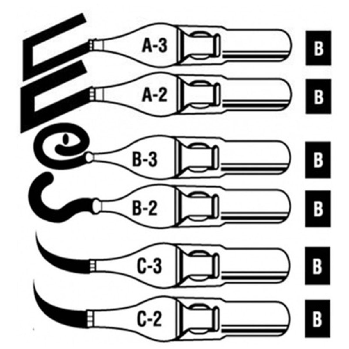 SPEEDBALL - Set De Plumillas De Dibujo Y Lettering Speedball