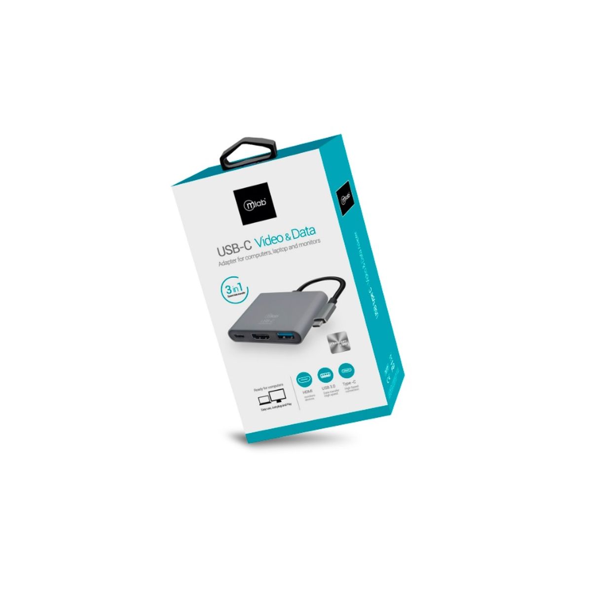 MICROLAB - Adaptador Usb-C Video/Data Microlab 8862