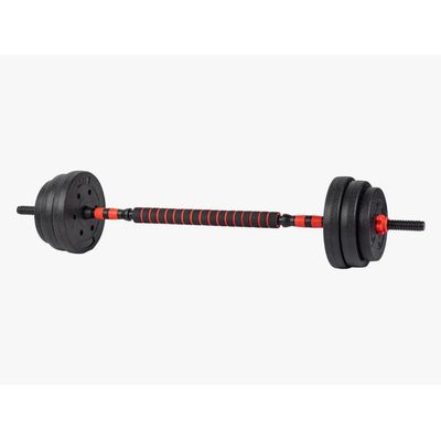 Imagen 2 del producto Set Mancuernas Barra Kettlebell Ajustable 3en1 Armable 20kg