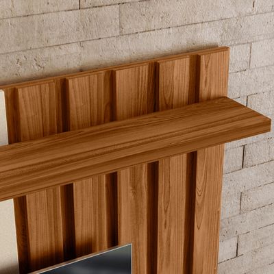 Imagen 2 del producto Panel TV hasta 65 pulgadas 160x138x31 cm Beige Marrón Vegas