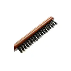 GENERICO - Cepillo Pulidor para Barba O Cabello 3 Filas Madera