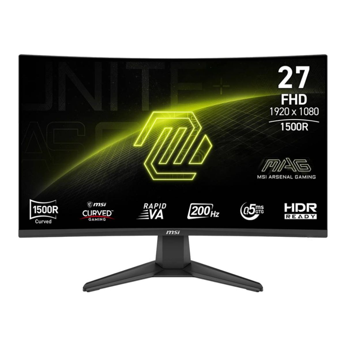 MSI - Monitor Gamer MSI MAG 276CF E20 27, 200hz, 0.5ms