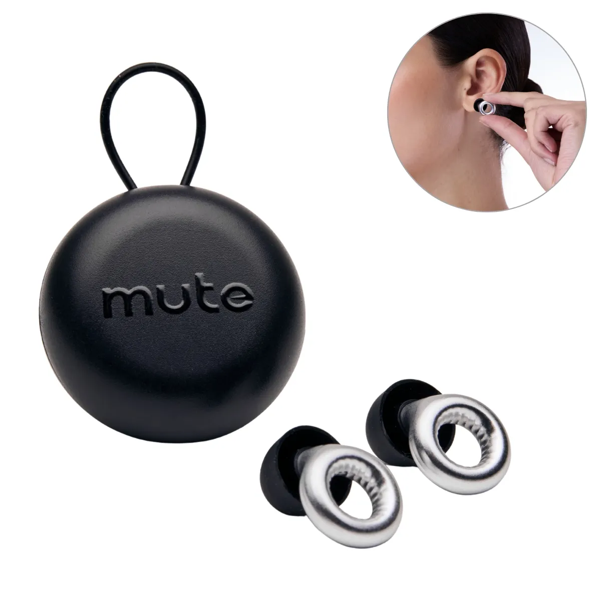 MUTES EARPLUGS - Tapones Cancelación De Ruido Mute Sense Earplugs Protectores 18 dB