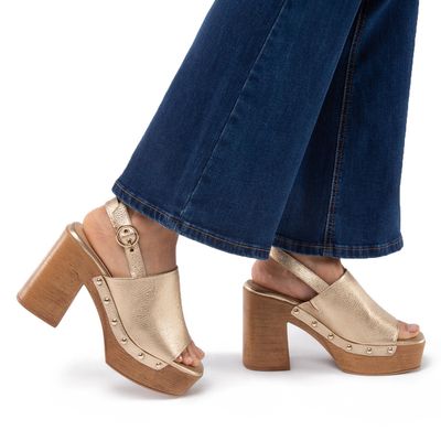 Imagen 2 del producto Sandalia - Flo - - Dorado