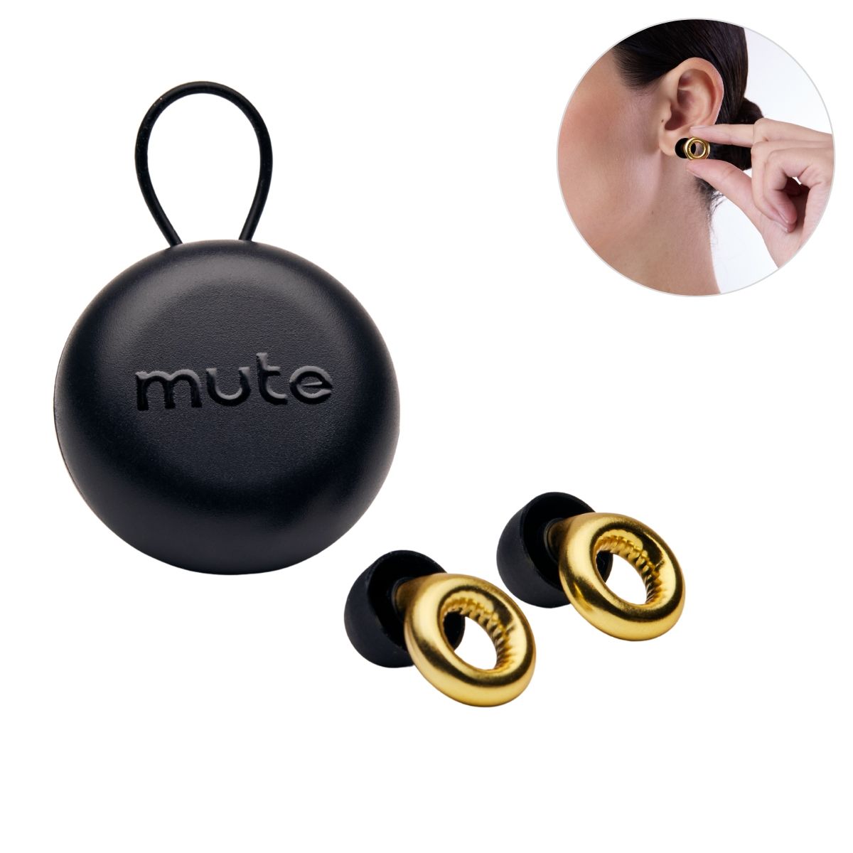 MUTES EARPLUGS - Tapones Cancelación De Ruido Mute Sense Earplugs Protectores 18 dB