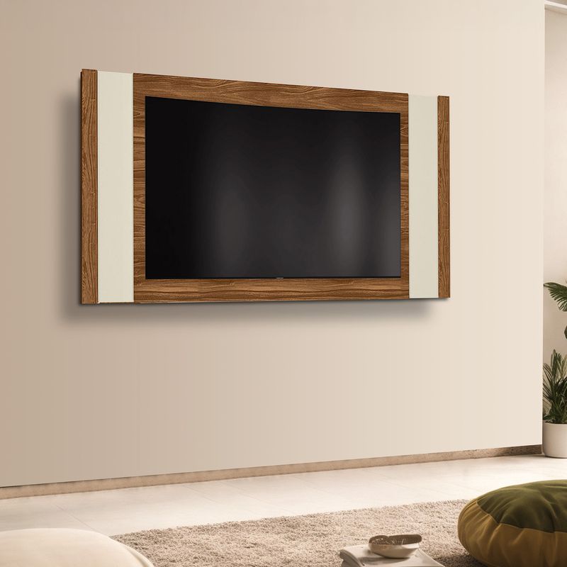 EXIT - Panel TV 65 Real Extensible Canela Blanco Marfil