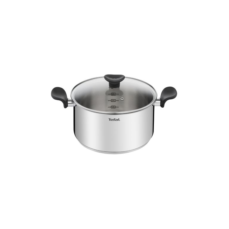 Olla 24 cm acero inoxidable Primary