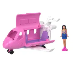 BARBIE - MINI BARBIELAND VEHICULO SORPRESA - AVION