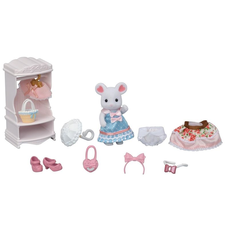 SYLVANIAN FAMILIES - Playset Sylvanian Families maletín de moda con accesorios