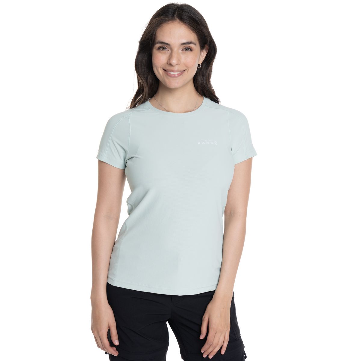 KANNU - Polera Deportiva Para Mujer Manga Corta Torrecillas Kannu