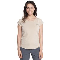 Polera Casual Para Mujer Manga Corta Con Logo