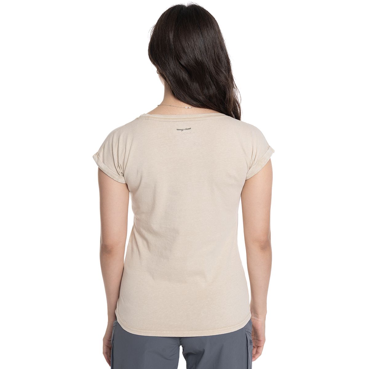 KANNU - Polera Casual Para Mujer Manga Corta Con Logo Kannu