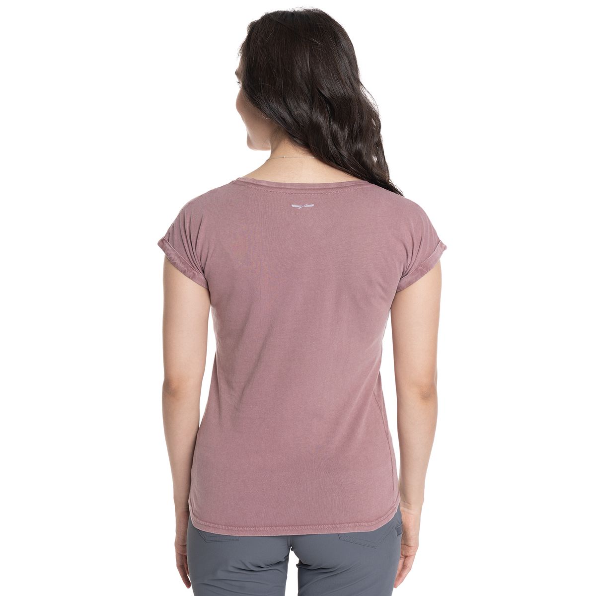 KANNU - Polera Casual Para Mujer Manga Corta Con Logo Kannu