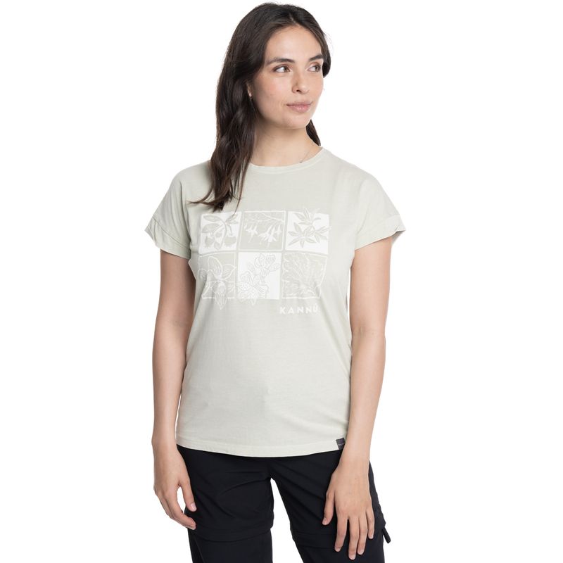 KANNU - Polera Casual Para Mujer Manga Corta LifeStyle Kannu