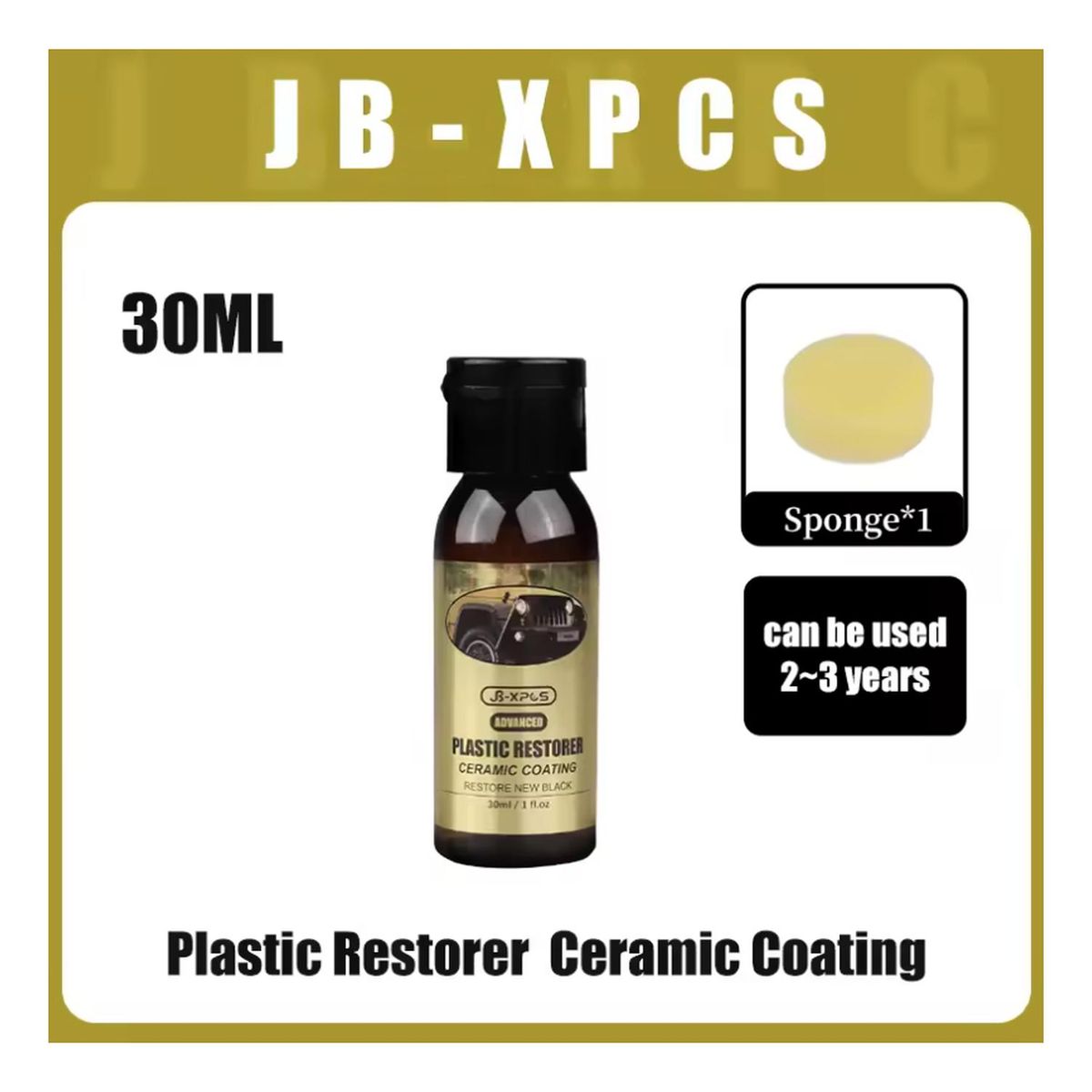 GENERICO - Restaurador Plasticos Autos Sellado Ceramico