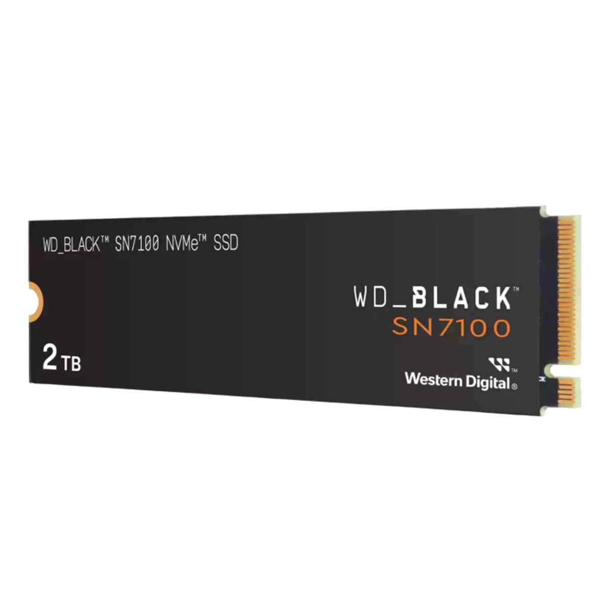 WESTERN DIGITAL - WD BLACK SN7100 SSD 2TB, M.2 2280, PCIe Gen4 NVMe, Velocidad 7250MB/s Lectura, 6900MB/s Escritura