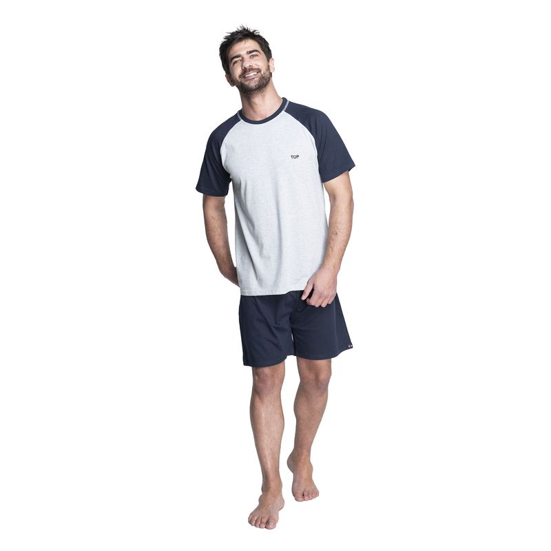 TOP - Pijama Hombre Verano Algodón C3 Top