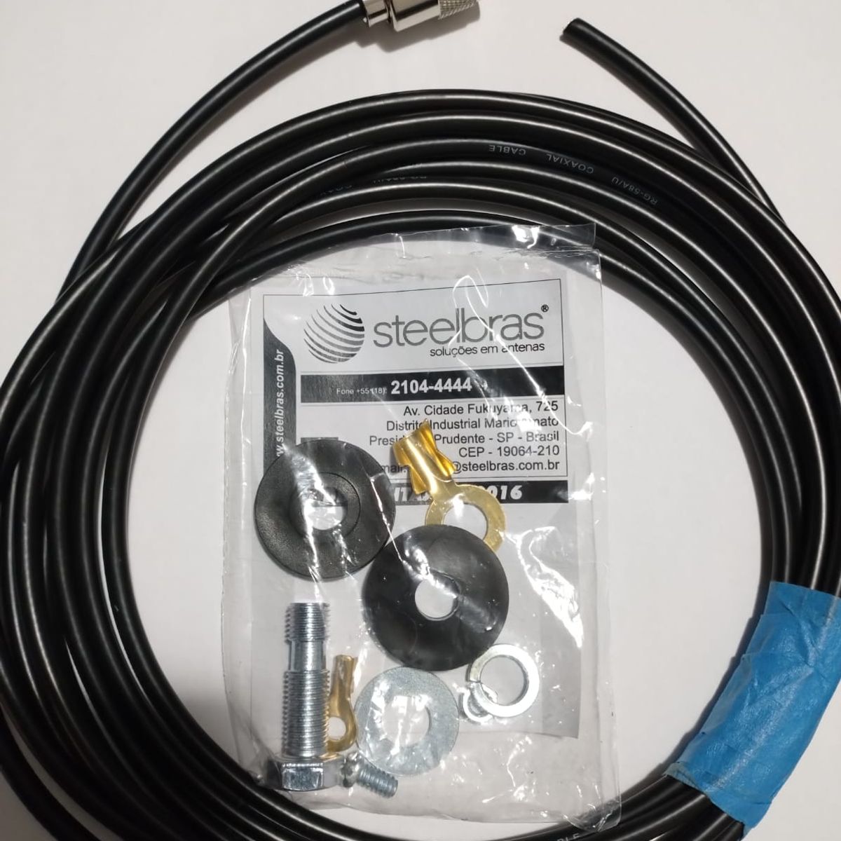 GENERICO - ANTENA MOVIL DE 11 METROS PARA CAMION STEELBRAS CANARIO PULIDA AP 3000