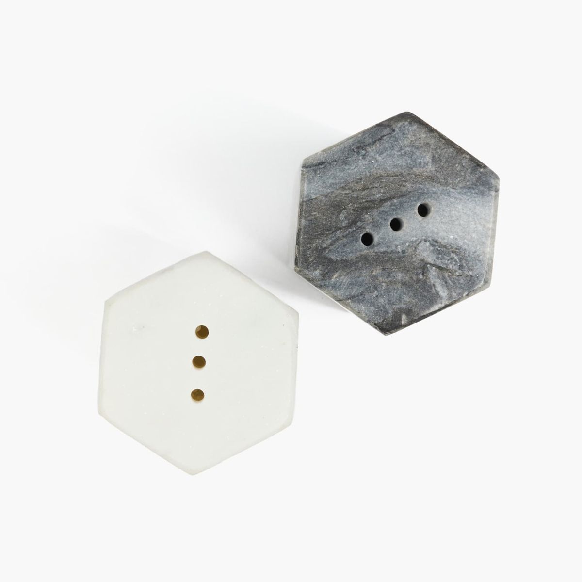 LOUNGE - Set Salero Pimentero Mármol