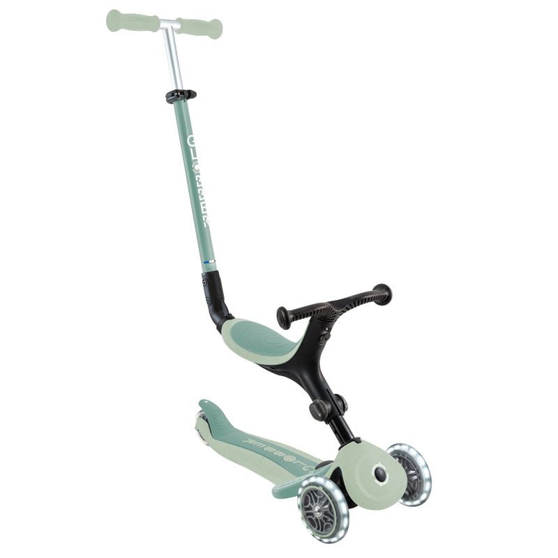 GLOBBER - Scooter 3 en 1 Globber Go Up Lights Ecologic con Luces LED