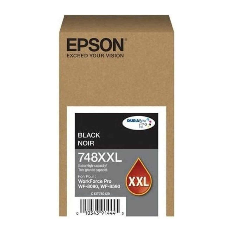 EPSON - Epson t748 xxl black tinta color negro