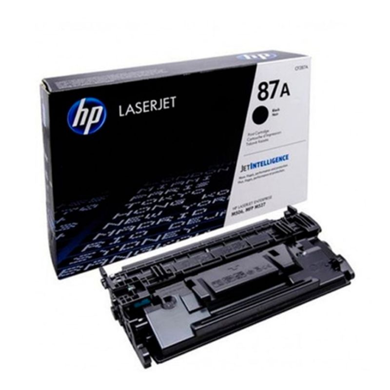 HP - Tóner hp 87a color negro
