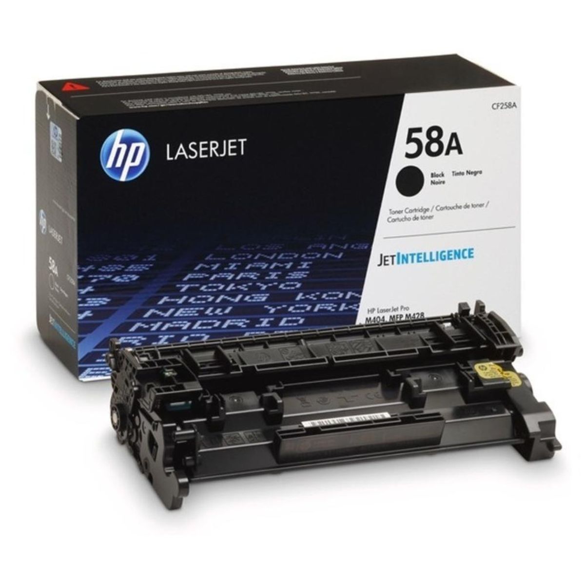 HP - Toner Original HP 58A color negro