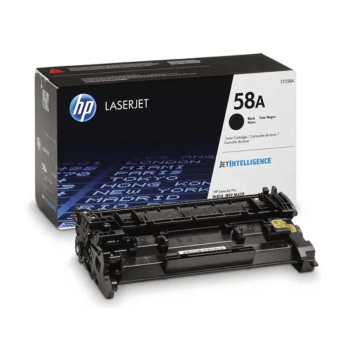 HP - Toner Original HP 58A color negro