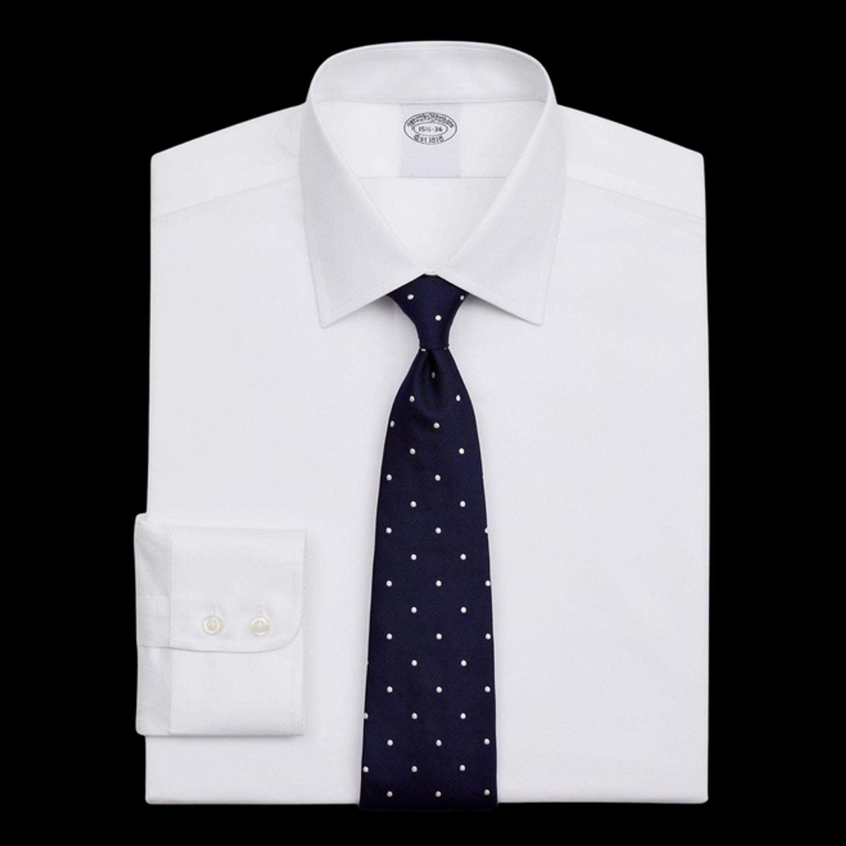 BROOKS BROTHERS - Camisa Supima Regular Non-Iron Hombre Blanco