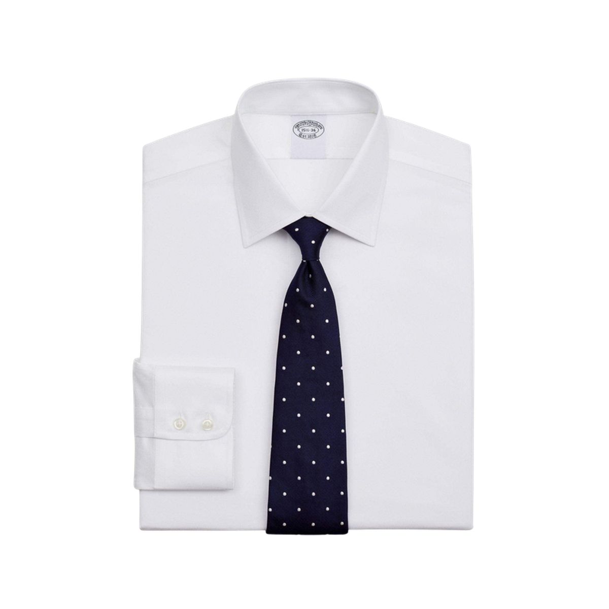 BROOKS BROTHERS - Camisa Supima Regular Non-Iron Hombre Blanco
