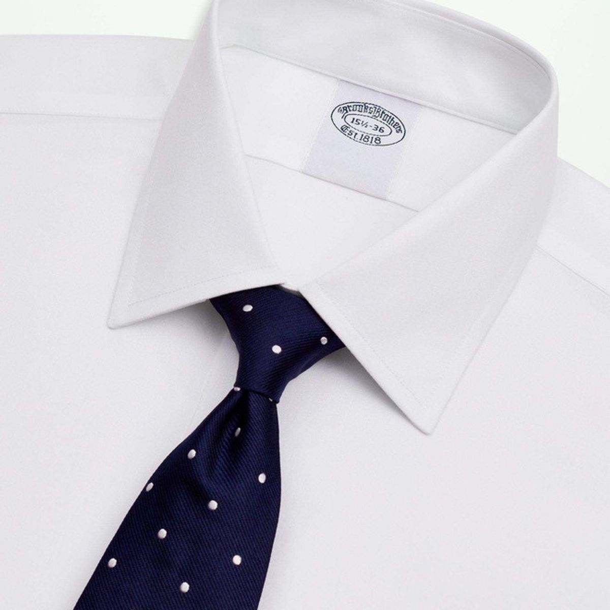 BROOKS BROTHERS - Camisa Supima Regular Non-Iron Hombre Blanco