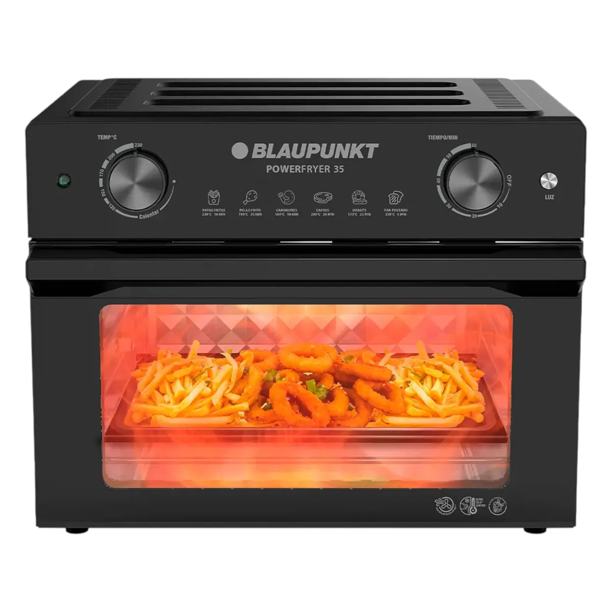 BLAUPUNKT - Horno Air Power Fryer Blaupunkt 35 Litros / 1800W / 230° Max