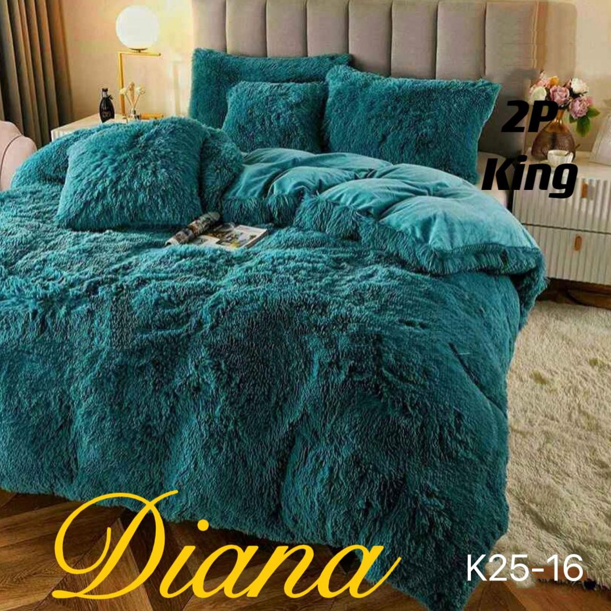 DIANA - Cobertor Peludo con Chiporro