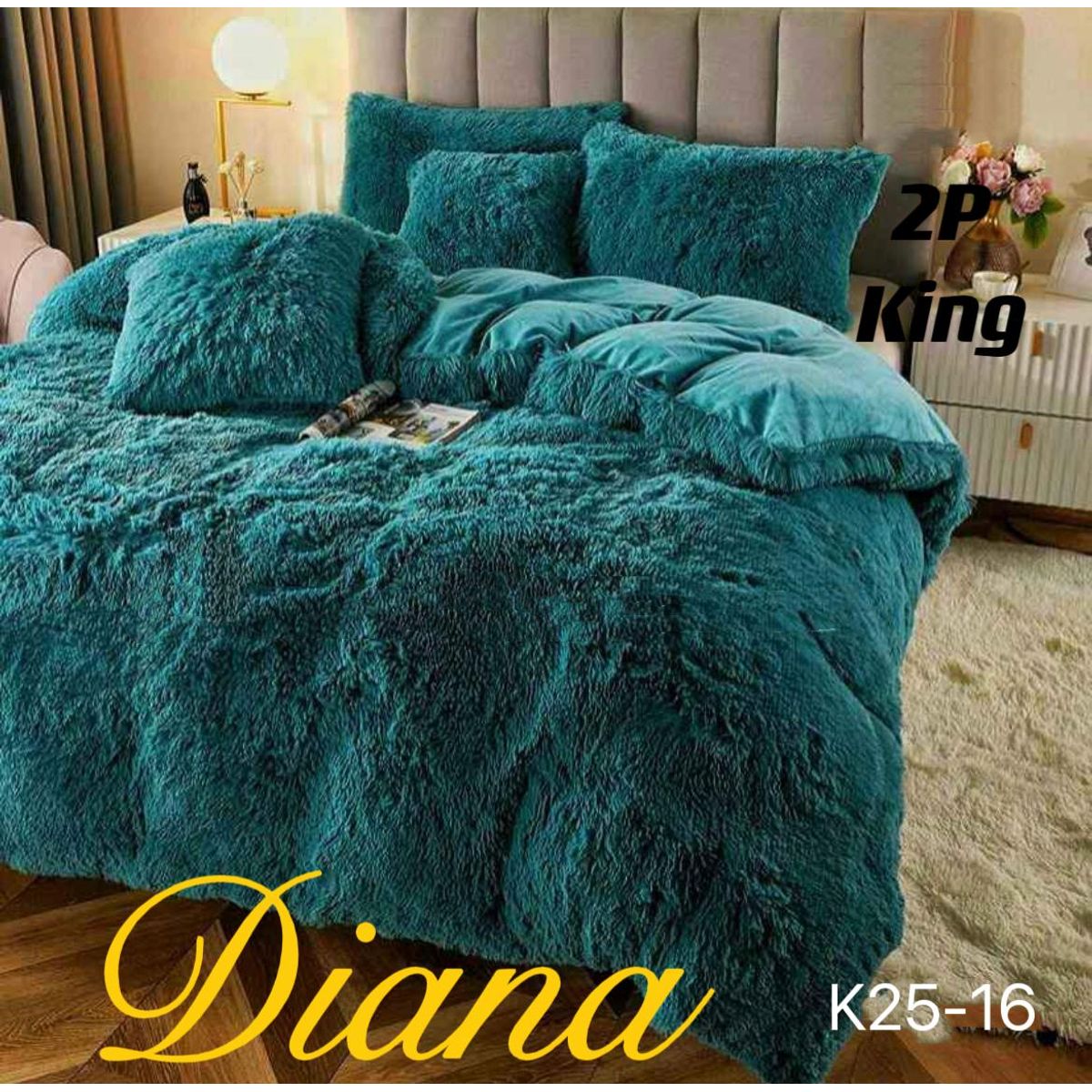 DIANA - Cobertor Peludo con Chiporro