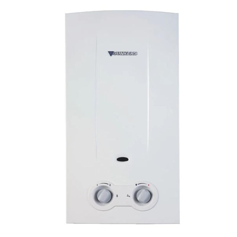 JUNKERS - CALEFON JUNKER SMART W13 KB GAS LICUADO 13L IONIZADO - Blanco