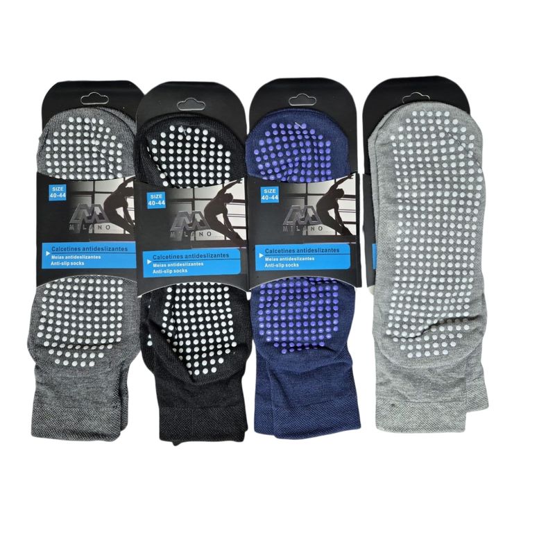 GARSIL - Calcetas Deportivas Para Hombre - Tobilleras Antideslizantes - Docena