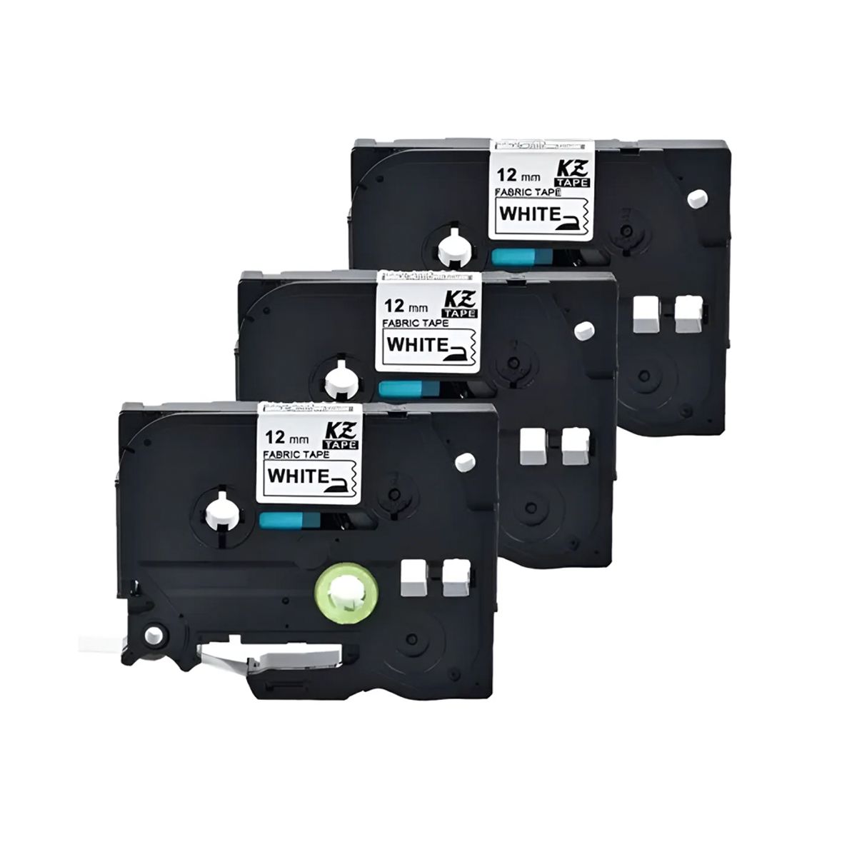 GENERICO - KIT 3 Cintas Textil Alternativa para Rotuladora Brother P touch